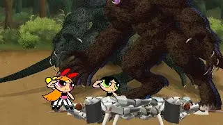 M.U.G.E.N - The Powerpuff Girls vs Zodd