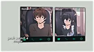 PRESET AM 💌 II PP WA COUPLE😼✨ She my best friend yeah we not a couple🐧🎶