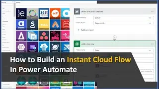 How to Build an Instant Could Flow in Power Automate