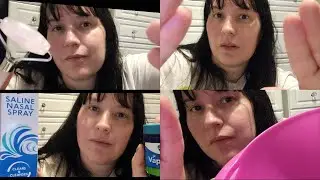 ASMR Let me help you get rid of your Sinus Headache .. Sinus Pain Relief and Relaxing