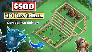 3D TROLL BASE - Capital Hall Edition | Clash of Clans Troll Base