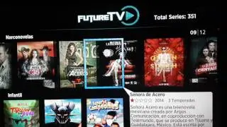 futuretv roku contenido