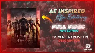 Soft Edit 💥 Preset Full Mp4 Editing XML | #David Techno