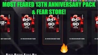 MOST FEARED 13TH ANNIVERSARY PACK & FEAR STORE, Madden 25 Ultimate Team