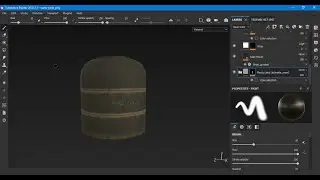 [Howcraft] Water tank - Substance Painter material instancing