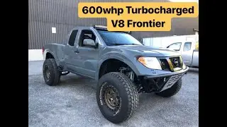 NISSAN Frontier Desert Runner FULL TOUR:  Turbocharged, V8, Long travel Monster