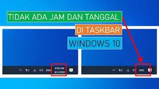 How to Remove Clock and Date from Windows 10 Taskbar - Windows 10 Tutorial