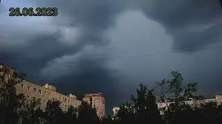 Ливень в Санкт-Петербурге .26 июня 2023