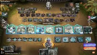 Impossible to kill Sigarda + Sephara + Book of Exhalted Deeds negative -394 life | MTG Arena