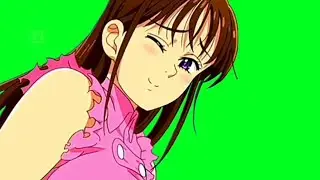 Anime Green Screen:  Serpent's Sin of Envy Diane