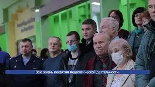 Открытие памятной доски Н. Шумилова