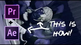 How To Create SCRIBBLE Animation Effect - PREMIERE PRO & AFTER AFFECTS 2020  (Lil Tracy)
