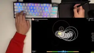 osu! - singletap noob plays ring + index on 270 bpm burst map