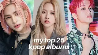 My top 25 kpop albums of 2020