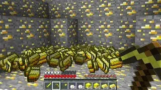 Minecraft UHC but every ore was turned GOLD...