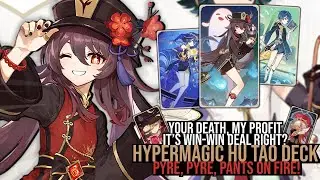 Nuke Tao Smack and Send Your Opponents Flies to Afterlife | Hu Tao Genshin TCG | Genshin Impact TCG