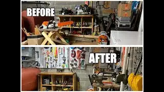 Tool WORKSHOP RENOVATION for UNDER $100!