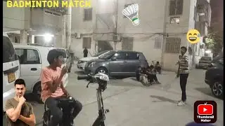 badminton khela or ladai hogayi😭 |ZS YT|