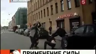 Русские наказали кавказца!