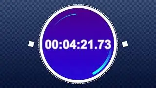 ⏱Timer Cronômetro de 7 min. Visual Bem Maneiro - Stopwatch Countdown 7 min. Cool -  Omega Chronus