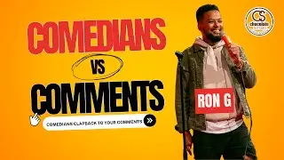 Comedians vs. Comments - Ron G - Season 1, Episode 5 - Chocolate Sundaes Comedy