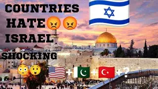 Top 10 Countries That Hate Israel🇮🇱 | include pakistan & turkey