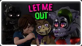 [FNAF/BLENDER] Let Me Out | Short Animation