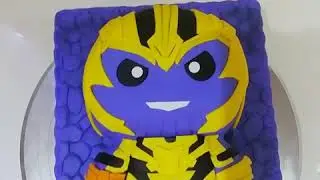 Cake Thanos Avengers 3D