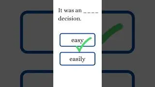 Adjectives and Adverbs Quiz