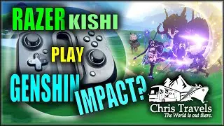 PORTABLE Gaming With Razor Kishi Review and Genshin Impact!