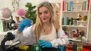 ASMR Flirty New Girl Is Your Lab Partner 🔬💗🧪 (we’ve got chemistry ;)
