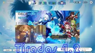 Tirando deseos de Genshin Impact para el banner de la 4.2 (Focalors y Baizhu)  #Focalors