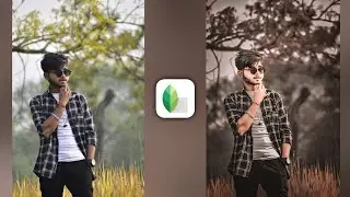 Snapseed New Dark Brown Tone Photo Editing | Lightroom Photo Editing Tutorial