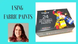 Castle Arts Fabric Paints | Live Stream Sewing & Quilting with Faodail Creation