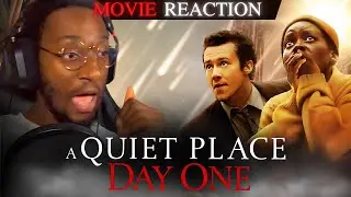A QUIET PLACE: DAY ONE!! (2024)👾🔇| First Time Watching Movie Reaction