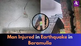 Man ln-jured in Earthquake in Baramulla