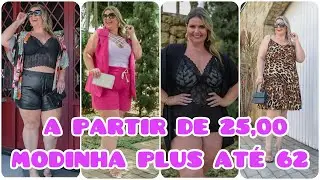 MODINHA PLUS SIZE ATÉ 62 NO BRÁS