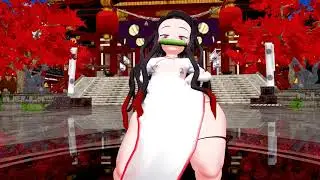 「Nezuko」 Gentleman 【MMD 4K 60fps】