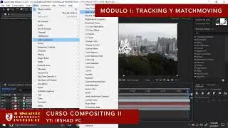Curso Compositing II   Tracking After Effects