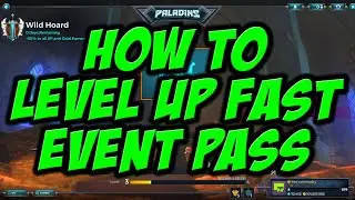 Tips to lvl up your Event Pass faster in Paladins