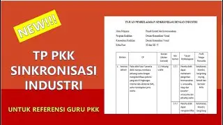 TP PKK SINKRONISASI INDUSTRI