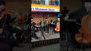 Live strings at Children's Museum by Moonlight