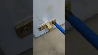 Smoothest door latch for your kitchen cabinets#MomentsGang#short#DIY