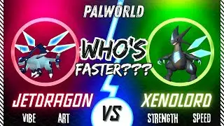 Palworld: Jetragon vs Xenolord - Which is the FASTEST & STRONGEST Flying Mount?