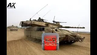 War Thunder |  Merkava Mk.2D continues to deliver great performance on 9.7 | Israel Top Tier