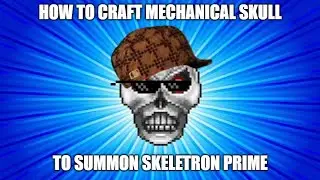 How To Craft The Mechanical Skull - Terraria #tutorials