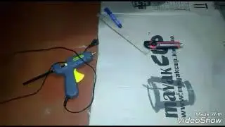 Пулемёт из картона своими руками !!!