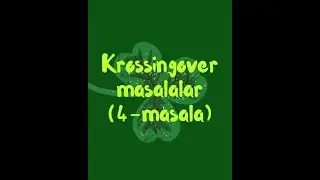 Krossingover masalalar 4masala