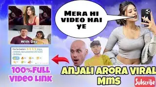 anjali arora viral mms real or fake 😱 anjali arora viral news #shorts