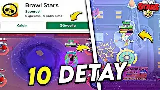 Bunları Görmediniz! YENİ GÜNCELLEME 10 DETAY - Brawl Stars